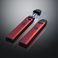Modern Sleek Red Electronic Devices With Black Accents And Portable Design