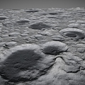 Moon Surface Moon Moon Ground Mars Terrain Valley Hill Desert Desert 3d model