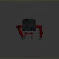 Robot Assistant Small Robot Butler 3d model