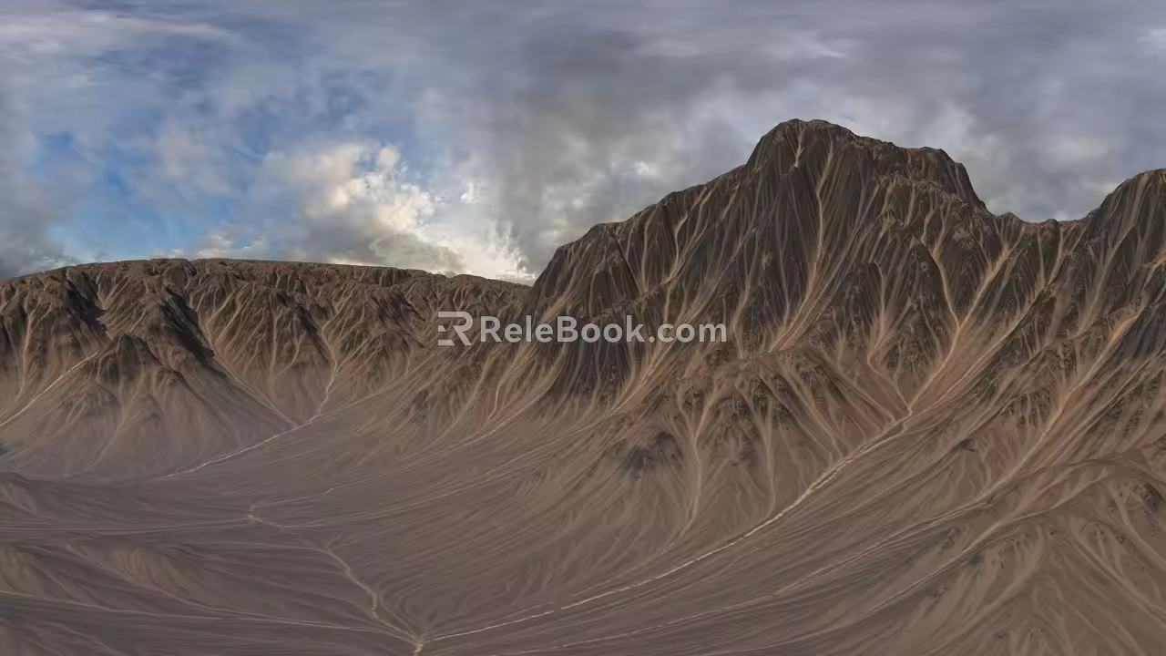 Realistic Mountain Realistic Cliff Scanning Mountain Realistic Cliff Mountain Dashan Mountain 3d model