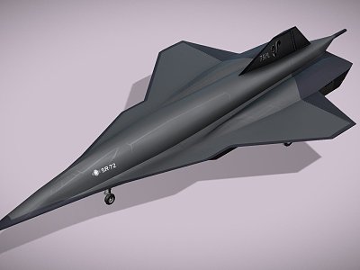 Sons of Blackbird Fighter model