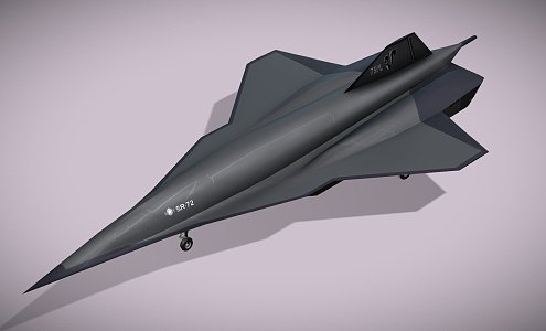 Sons of Blackbird Fighter 3d model