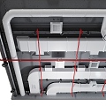 Tuyere of Bare Top Duct 3d model