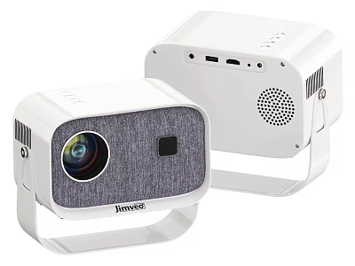 JmGO Portable Office Projector With Built in Speaker And USB Ports 3d model