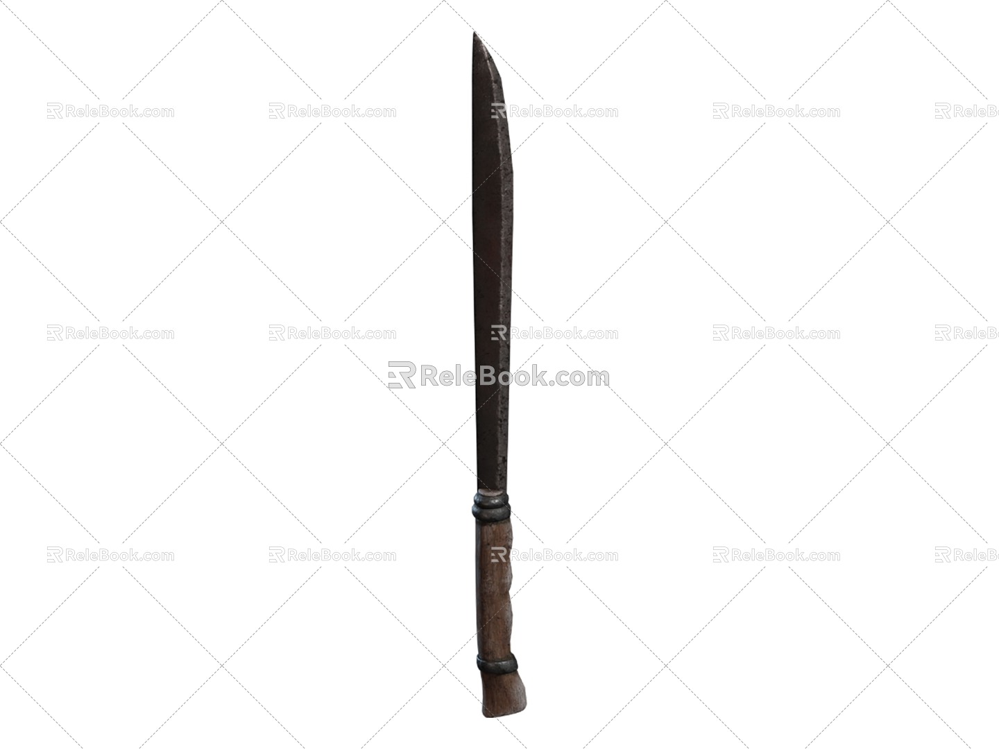 Machete Knife Dagger 3d model