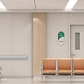 Modern Hospital Outpatient Clinic Waiting Area Design