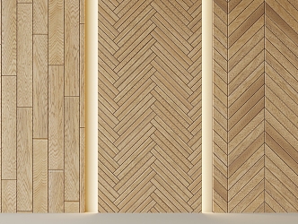 Modern Wood Flooring 3d model