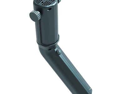 Professional Black Adjustable Microphone Stand With Boom Arm For Studio Use 3d model