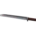 Sword Ancient Weapon Sword Cold Weapon Sabre Game Equipment Weapon 3d model