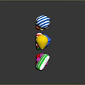 Colorful Assorted Candies With Various Shapes Bright Colors And Vibrant Visual