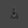 Future submachine gun 3d model