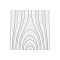 Modern White Decorative Wall Paneling With Curved Lines And Circular Patterns Design 3d model