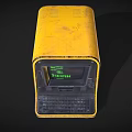Modern old computer terminal 3d model