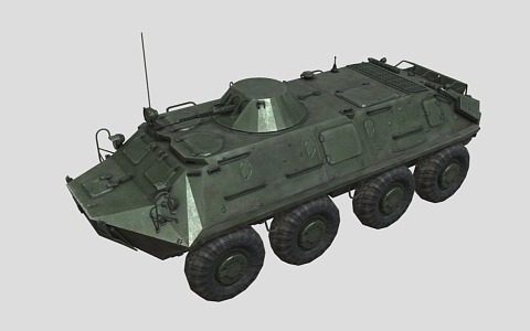 Chariot Tank 3d model