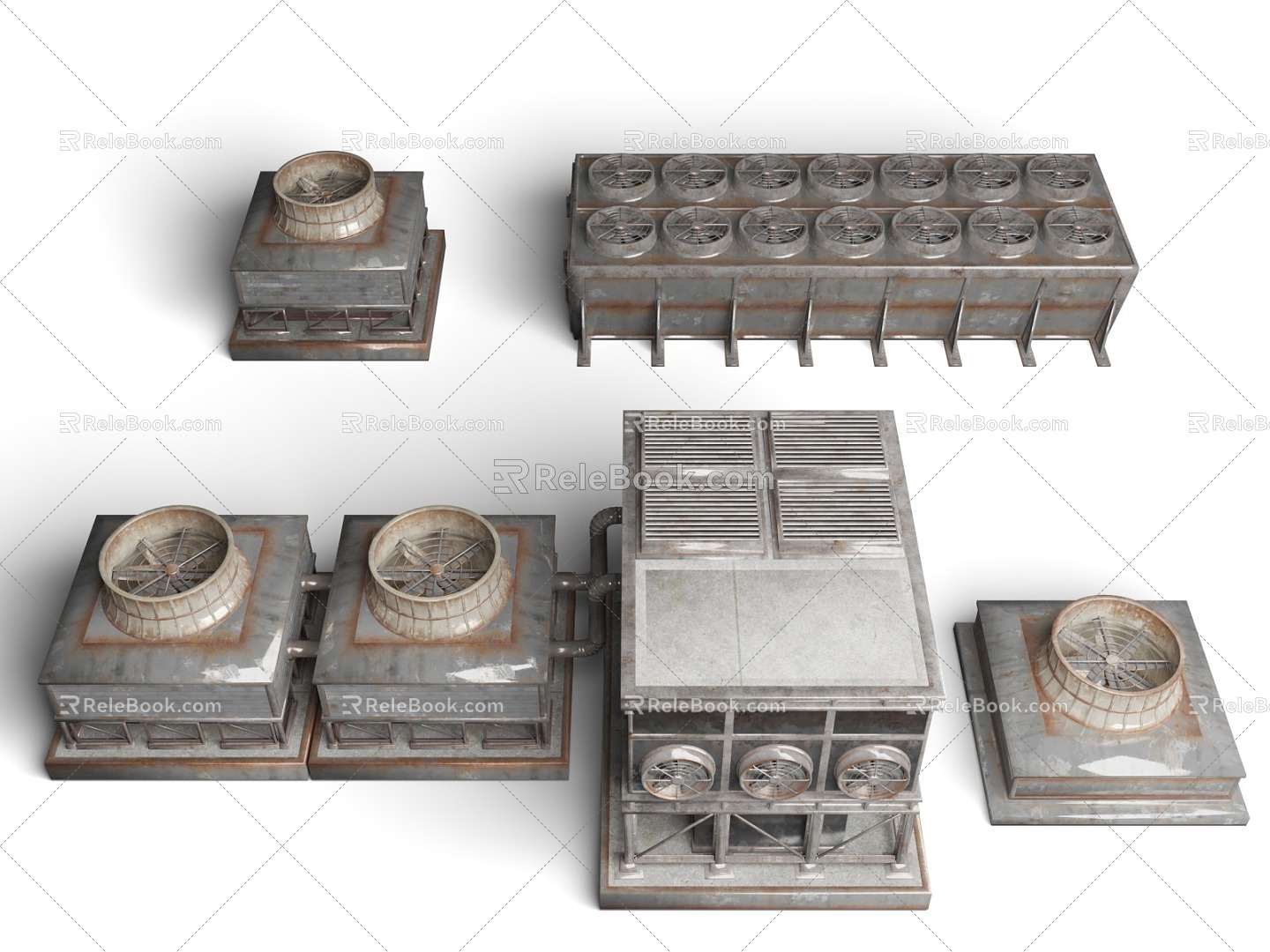 Ventilation equipment 3d model