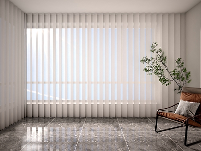 Curtains 3d model