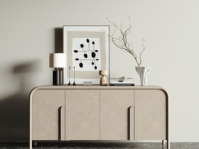 Modern Side Cabinet model