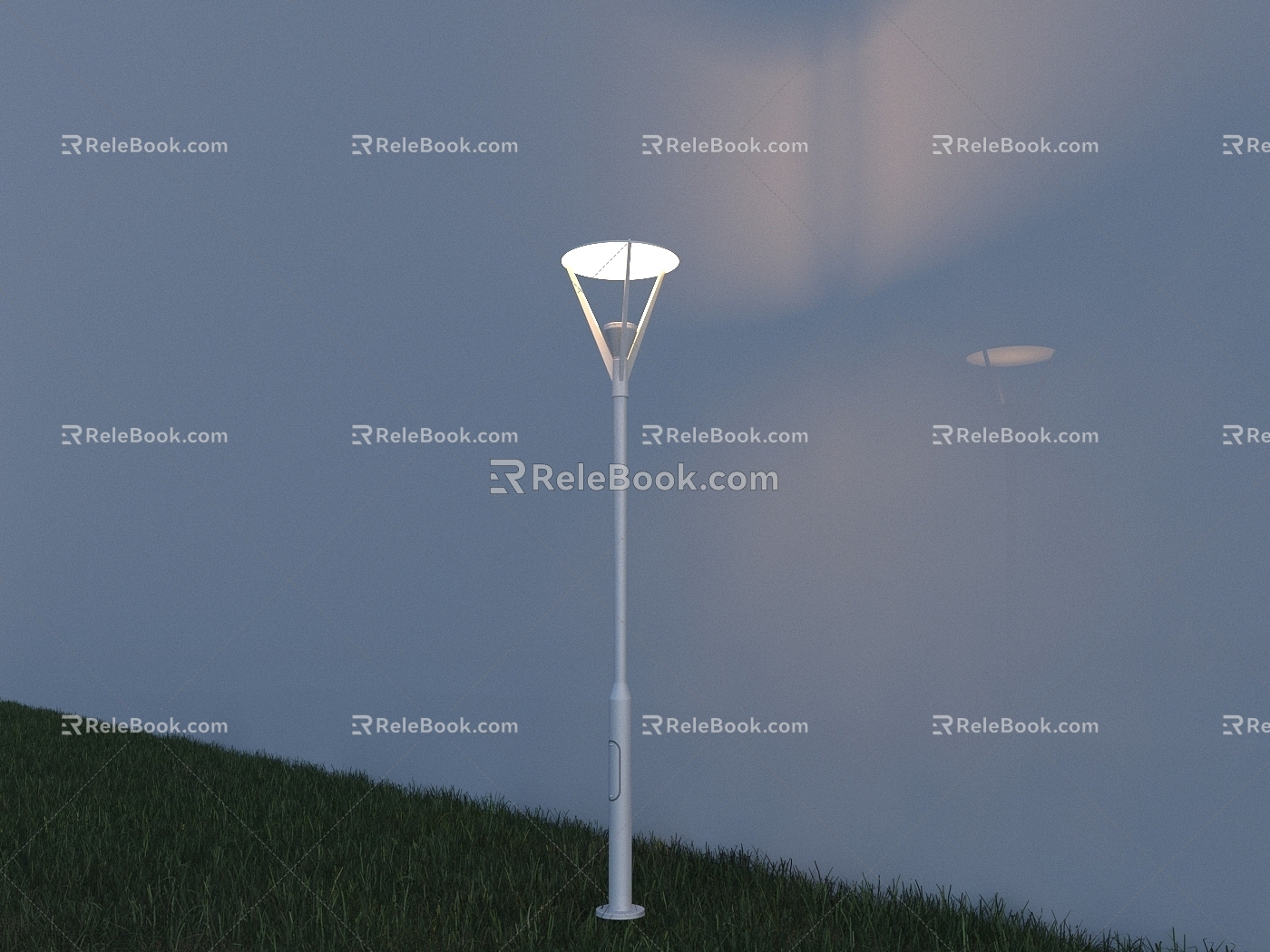 Modern boutique lamp 3D model 3d model