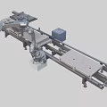 Palletizing robot unit 3d model