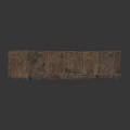 Rustic Natural Wood Storage Cabinet With Multiple Doors And Shelves Design