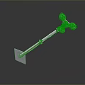 detector mine detector metal detector sci-fi detector futuristic detector concept detector 3d model