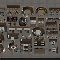 Diverse Public Chair Layout With Round Tables Booth Seats And Café Restaurant Setting
