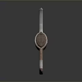 Rustic Metal Axe With Wooden Handle Sharp Edge And Isolated Design