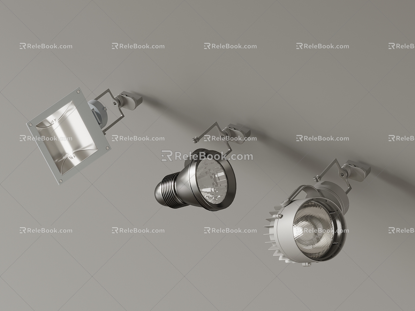 Stage Light Spotlight 3d model