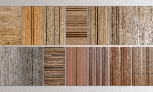 Modern Wood Flooring 3d model