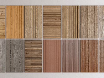 Modern Wood Flooring 3d model