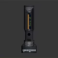 Handheld LED Flashlight With Multiple Bright Bulbs And Ergonomic Handle Design