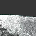Microtopography Along Rocky Coastal Cliff With Crashing Ocean Waves And Natural Details