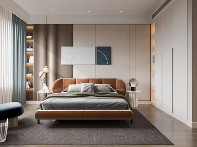 Modern Bedroom Home Bedroom 3d model