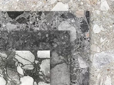 Stone Components Featuring Various Natural Textures And Neutral Color Patterns 3d model