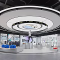 Modern Nike Sports Clothing Store With Sleek Facade And Spacious Open Interior Product