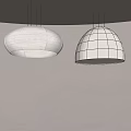Large Chandelier Round Chandelier 3d model