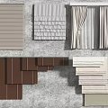 Modern Curtains And Blinds With Pleated Styles And Various Colors For Interior Design