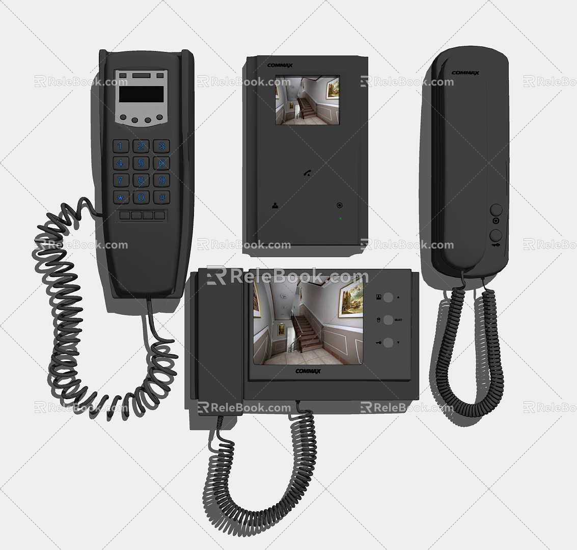 Modern Video Doorbell Door Bell Video Phone model