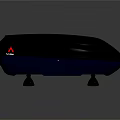 Thule Dark Blue Car Roof Box With Secure Mounting Brackets For Vehicles