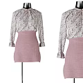 Modern Model Clothing Model 3d model