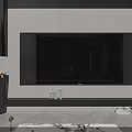 Modern Living Dining Room Interior With Sofa Dining Table And Large Windows