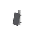 Efficient Solar Panel System Installation With Secure Mounting Brackets And Cables