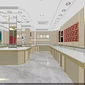Elegant Jewelry Store Interior Design With Glass Display Cases And Modern Decor