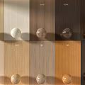 Modern Wall Paneling With Various Natural Wood Tones For Home Interior Decor