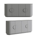 Entrance Cabinet End View Cabinet Bucket Cabinet 3d model