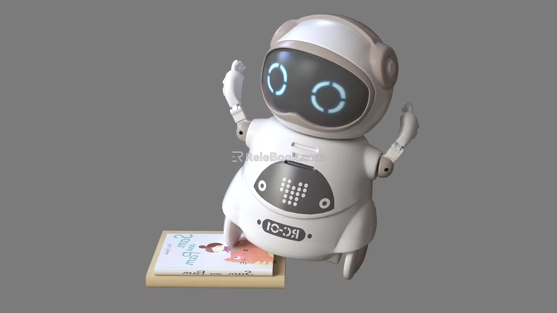 modern robot intelligent robot ornaments small robot 3d model