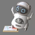 modern robot intelligent robot ornaments small robot 3d model