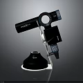 Nexxt Brand Electronic Camera With Desktop Stand Black Design And Stable Base