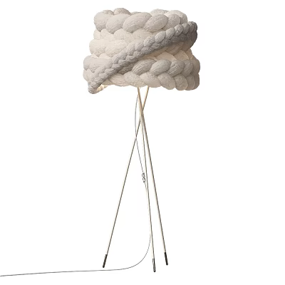 Mammalampa modern floor lamp simple floor lamp cream wind floor lamp cloud floor lamp 3d model