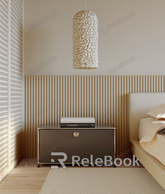 Modern bedside table model